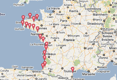 Ferienhaus Frankreich Bretagne Atlantikkuste Und Mittelmeer Mit Urlaub In France